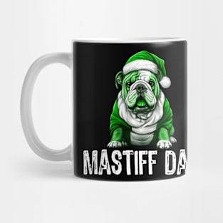 mastiff dad xmas gift Mug